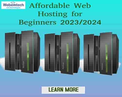 Affordable Web Hosting for Beginners 2023/2024