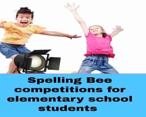 Spelling Bee competitions for elementary school students 2024