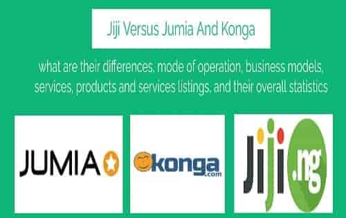 Jiji Versus Jumia And Konga